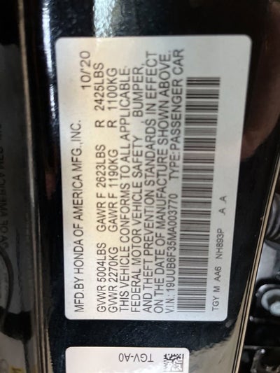 2021 Acura TLX SH-AWD