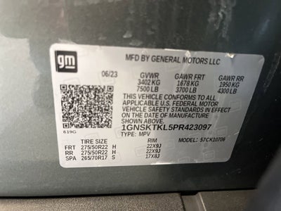 2023 Chevrolet Tahoe High Country