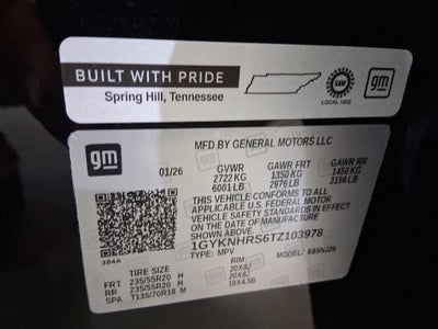 2026 Cadillac XT5 Sport