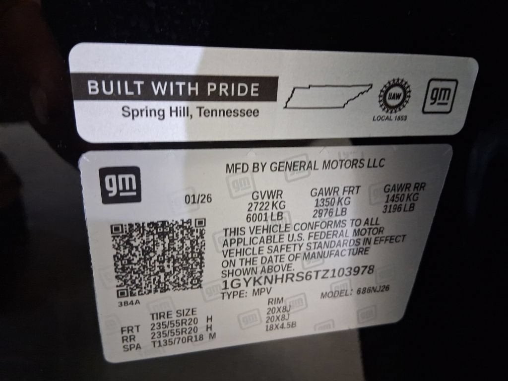 2026 Cadillac XT5 Sport