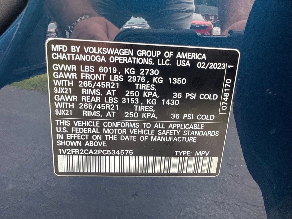 2023 Volkswagen Atlas 3.6L V6 SEL Premium R-Line