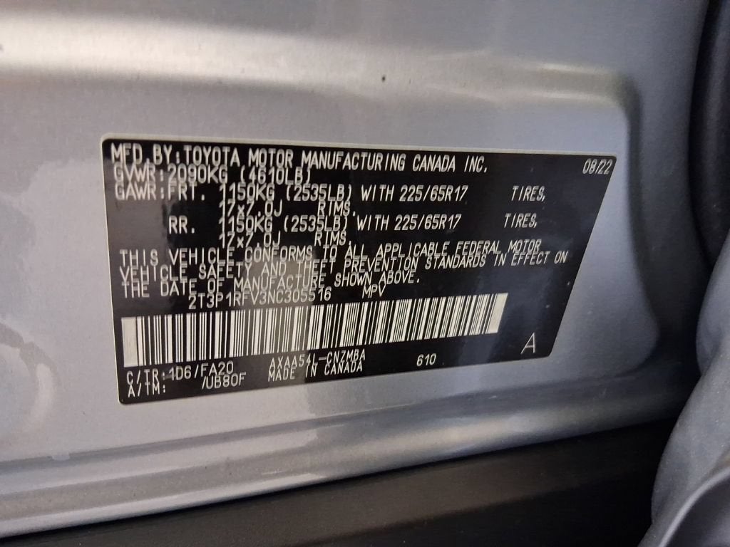 2022 Toyota RAV4 XLE