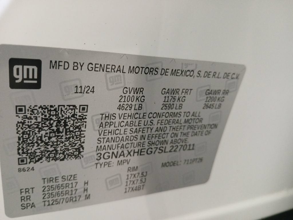 2025 Chevrolet Equinox LT