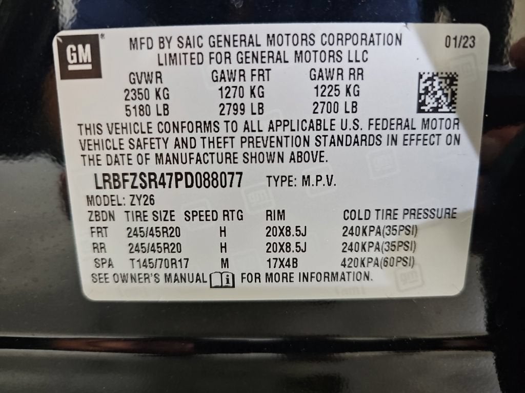 2023 Buick Envision Avenir