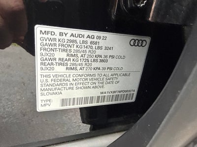 2023 Audi Q7 Prestige