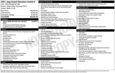 2021 Jeep Grand Cherokee Limited X