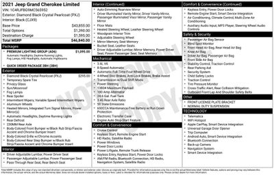 2021 Jeep Grand Cherokee Limited