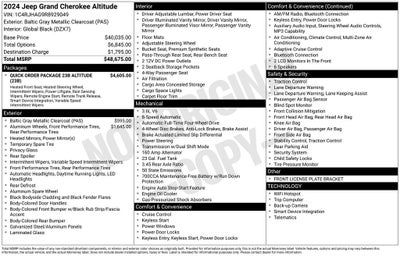2024 Jeep Grand Cherokee Altitude 4x4