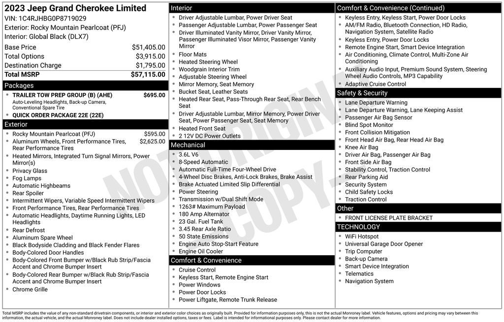 2023 Jeep Grand Cherokee Limited