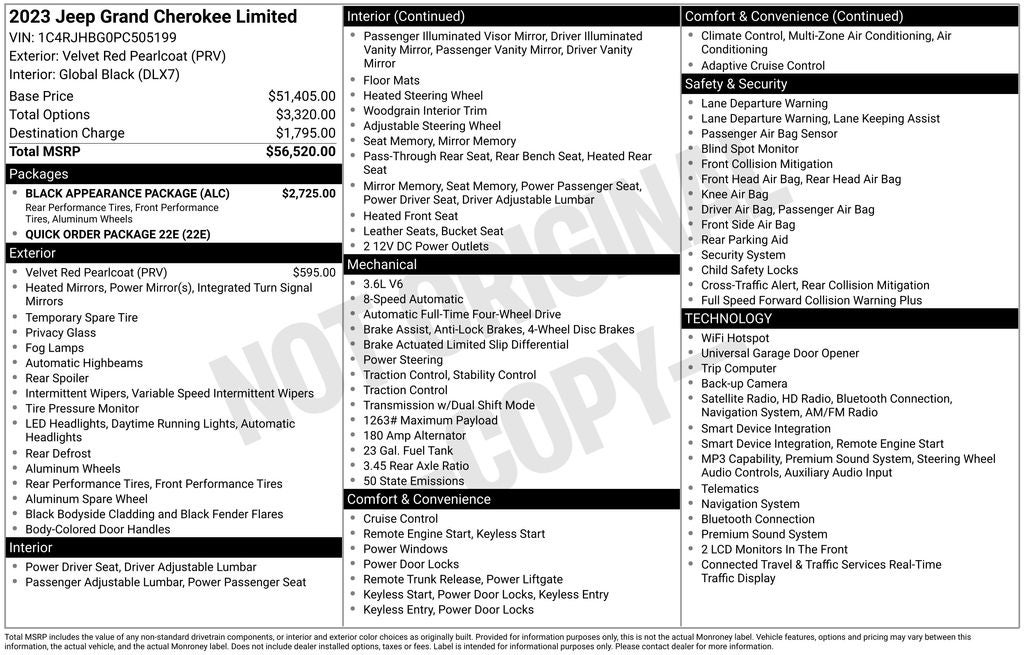 2023 Jeep Grand Cherokee Limited