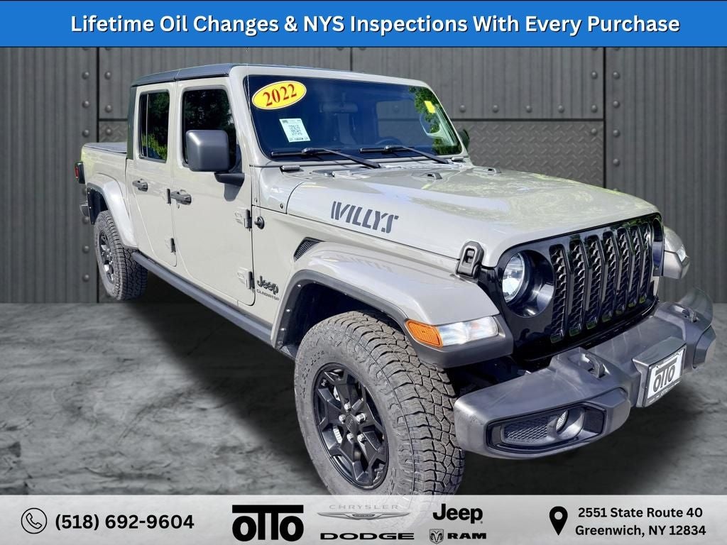 2022 Jeep Gladiator Willys Sport 4x4