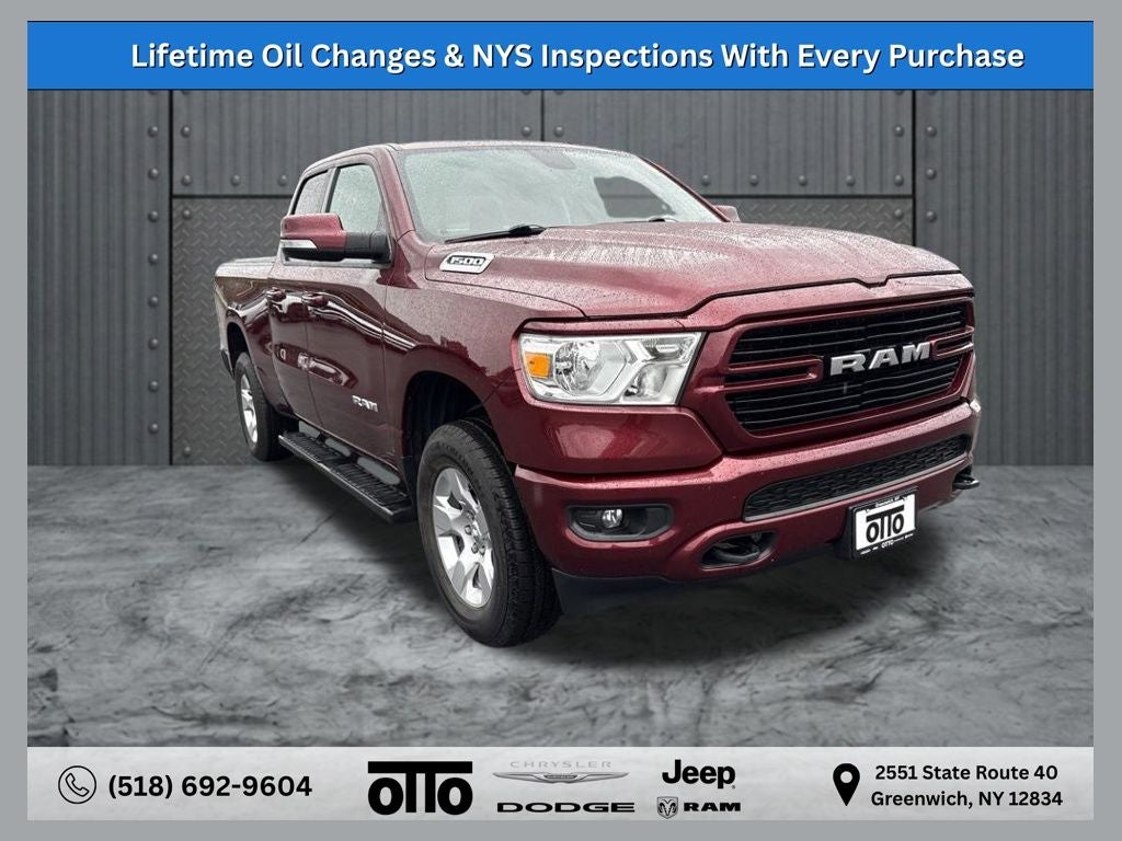 2020 RAM 1500 Big Horn Quad Cab 4x4 6'4' Box