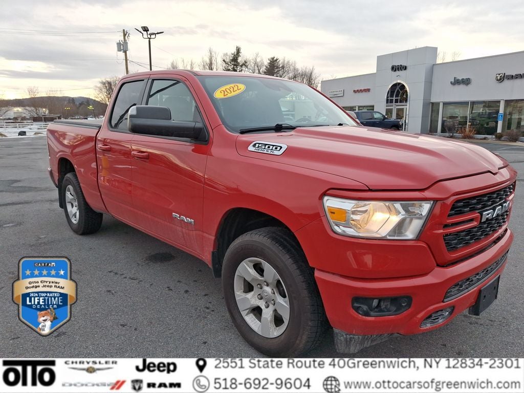 2022 RAM 1500 Big Horn Quad Cab 4x4 6'4' Box