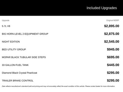 2026 RAM Ram 1500 RAM 1500 BIG HORN CREW CAB 4X4 5'7' BOX