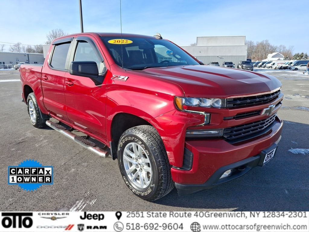 2022 Chevrolet Silverado 1500 LTD 4WD Crew Cab Short Bed RST
