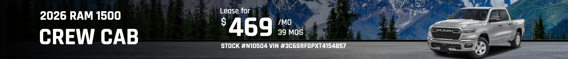 2026 RAM 1500 CREW CAB