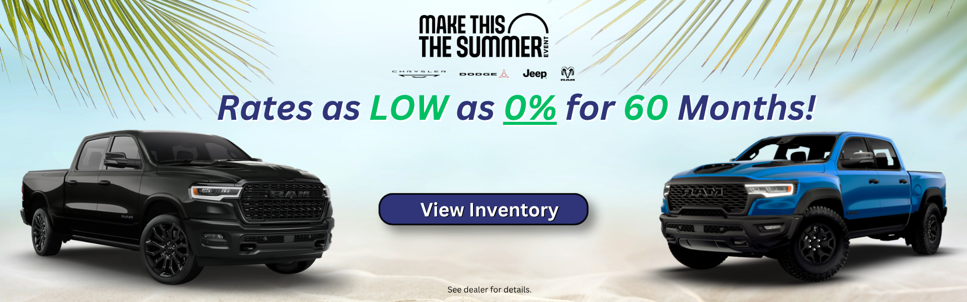 Rates as Low as 0% for 60 Months
